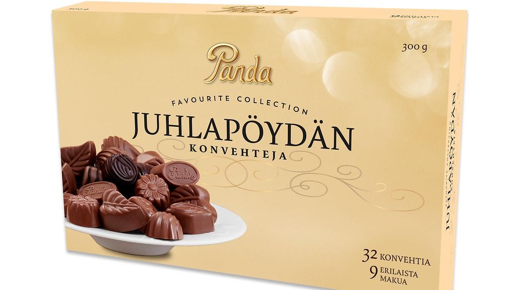 juhlapöydän konvehdit