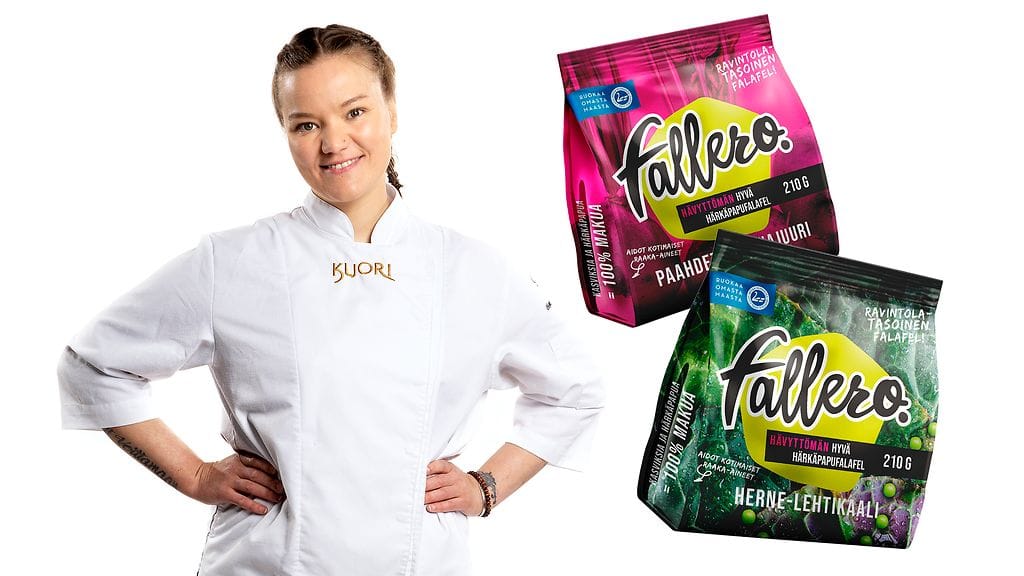 Ravintoloitsija Marjaana Pohjola oli mukana Suomalainen menestysresepti -kisassa Fallero-pyöryköillään ja vei kisan voiton.