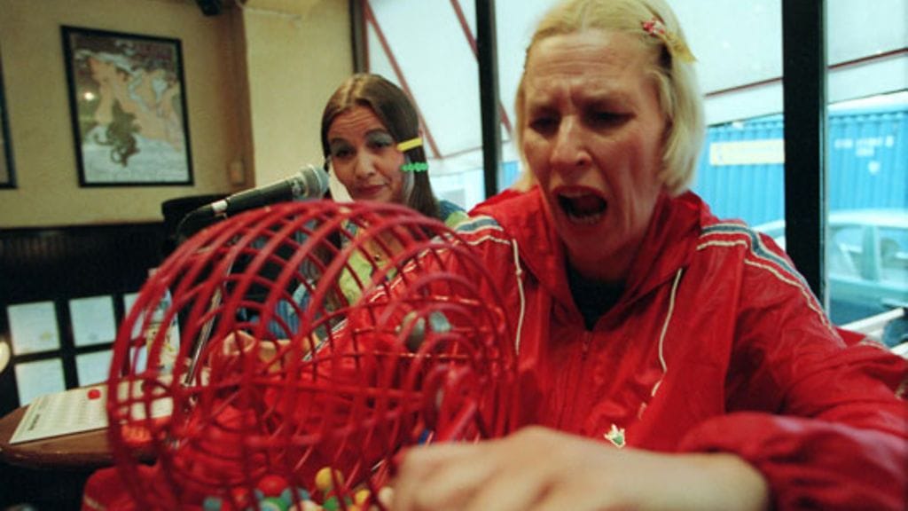 Hansu ja Pirre eli Riitta Havukainen ja Eija Vilpas.