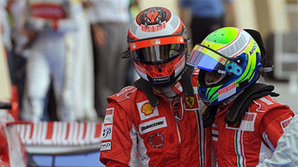 Kimi Räikkönen, Felipe Massa, kuva: Ferrari