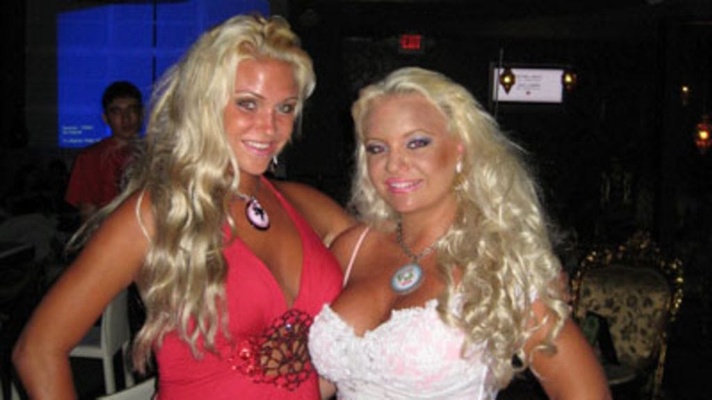 Johanna ja Julia Tukiainen Miamissa