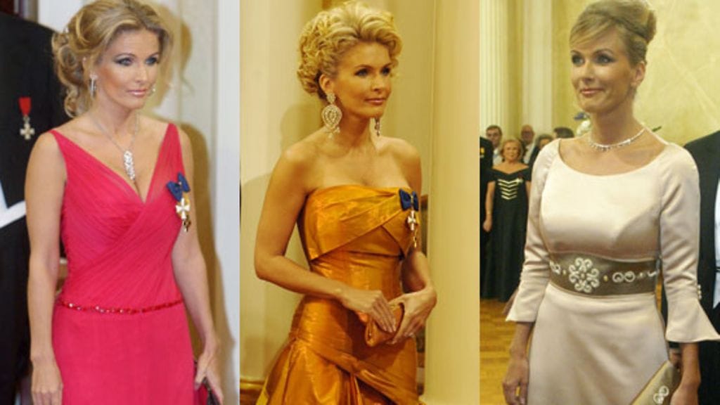 Tanja Karpelan juhlaeleganssia (Kuva: Lehtikuva)