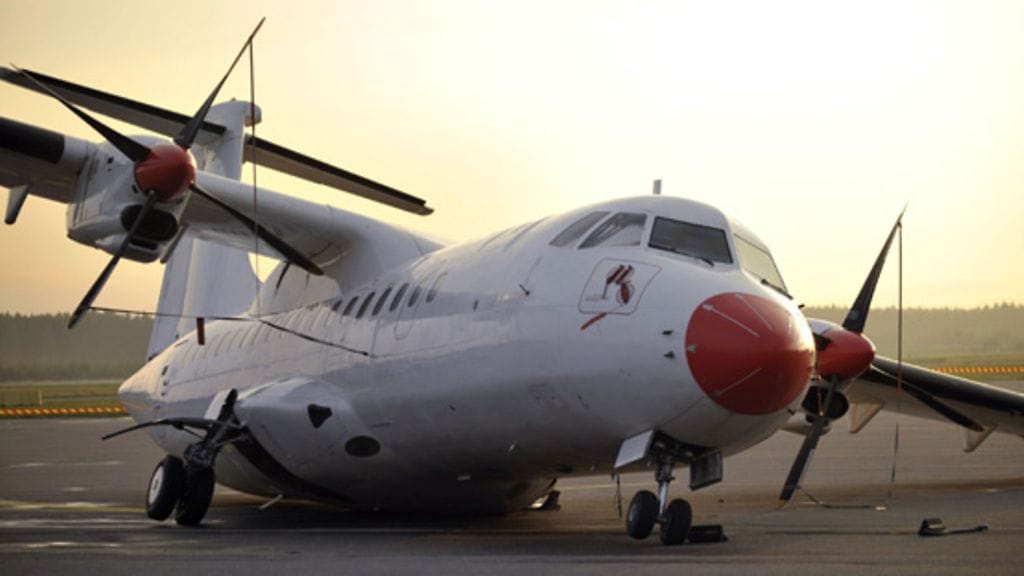 Iron Maidenin lentokone (Kuva: Lehtikuva)