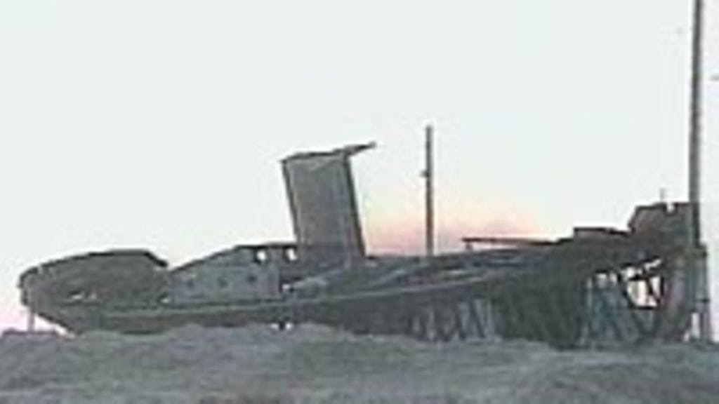 Aral-järvi ylsi joskus tämänkin laivan ympärille