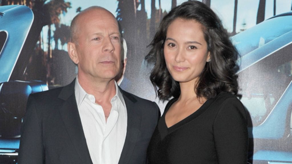 Bruce Willis vaimonsa Emma Heming Willisin kanssa.