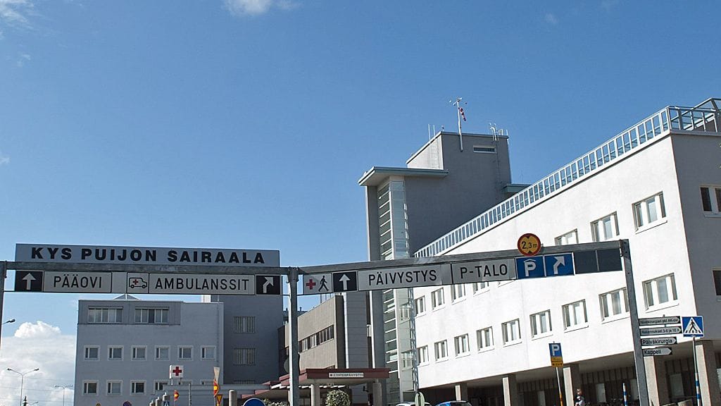 Kuopion yliopistollinen sairaala.