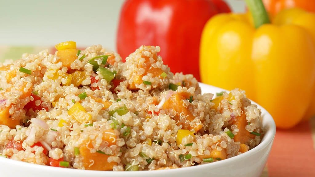 Kvinoa sopii erityisen hyvin laihduttajan ruokavalioon.