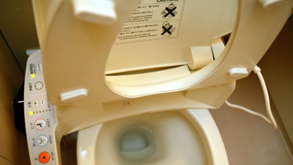 Japanilainen vessanpönttö.