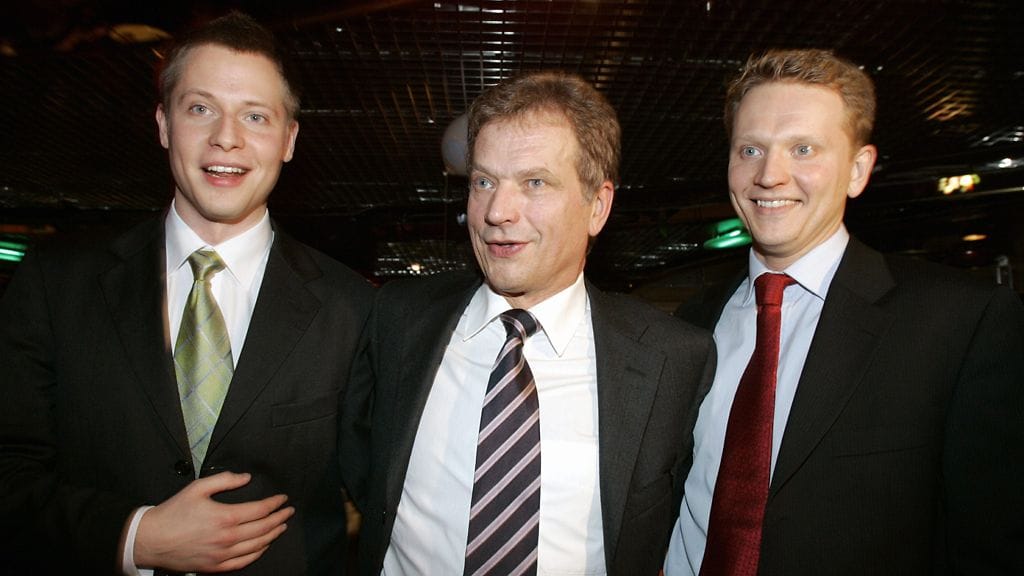 Matias, Sauli ja Nuutti Niinistö.