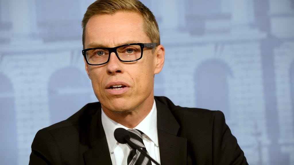 Pääministeri Alexander Stubbin mukaan ruotsidemokraattien menestys oli hieman yllättävää.