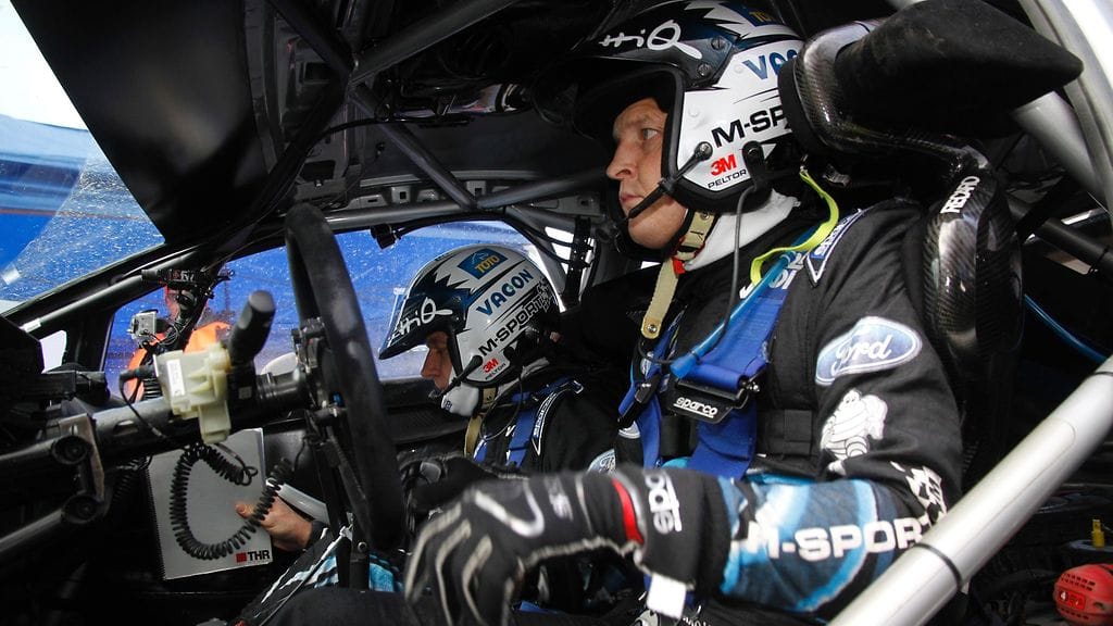 Mikko Hirvonen kilpaili viime kaudella Jarmo Lehtisen kanssa Fordilla rallin MM-sarjassa.