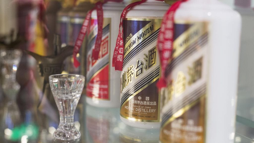 Kiinalainen baijiu-juoma on myös arvostettu diplomaattinen lahja.