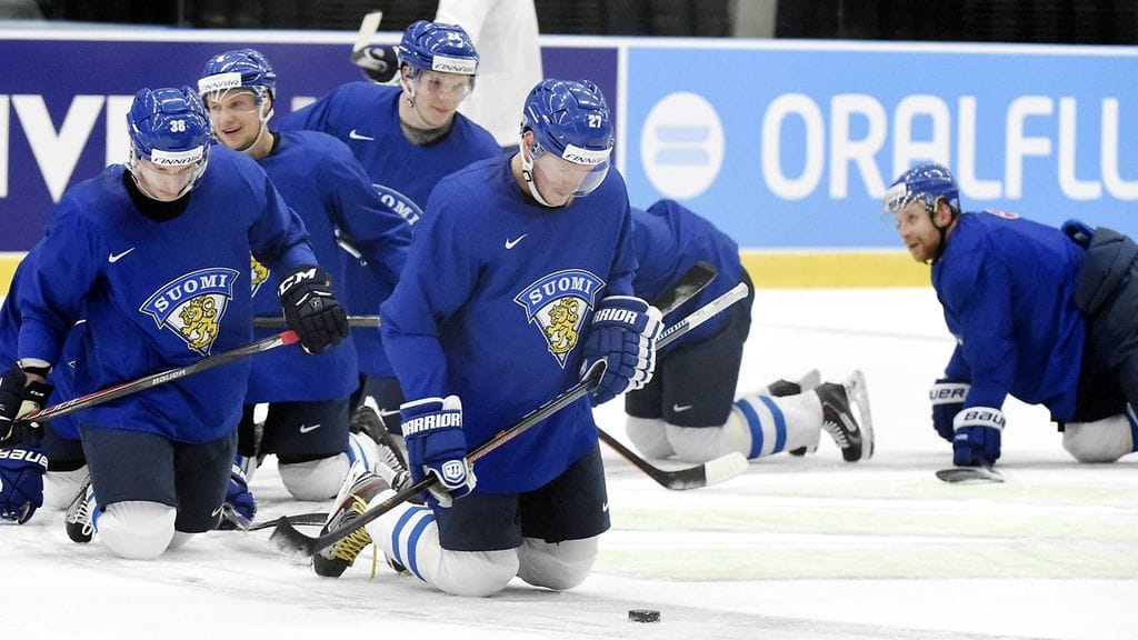 Leijonat konttasi eilen jääharjoituksissa.