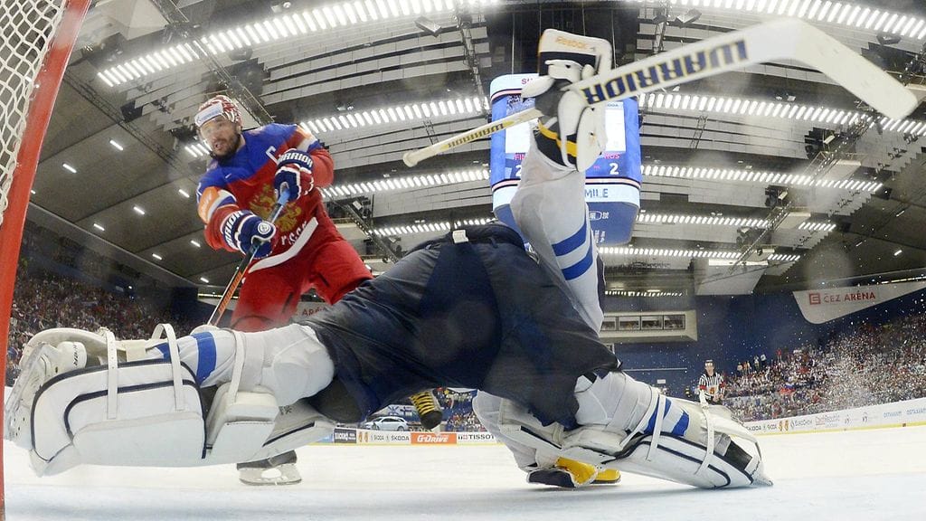 Pekka Rinne pysäytti Ilja Kovaltshukin rankkarikisassa upeasti.