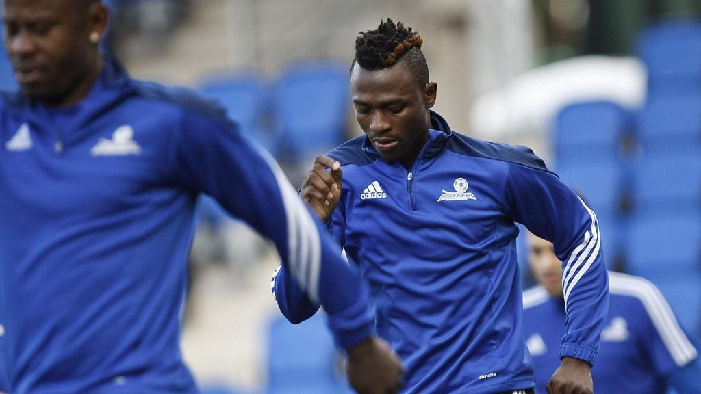 Ghanalainen Patrick Twumasi on FC Astanan vaarallisin mies.