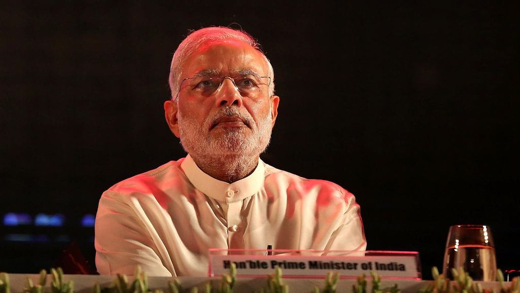 Intian pääministeri Narendra Modi oli mukana Digital India Week -tapahtuman avajaisissa heinäkuun alussa. Nyt Intiassa on rajoitettu ihmisten vaputta digitaalisessa maailmassa.