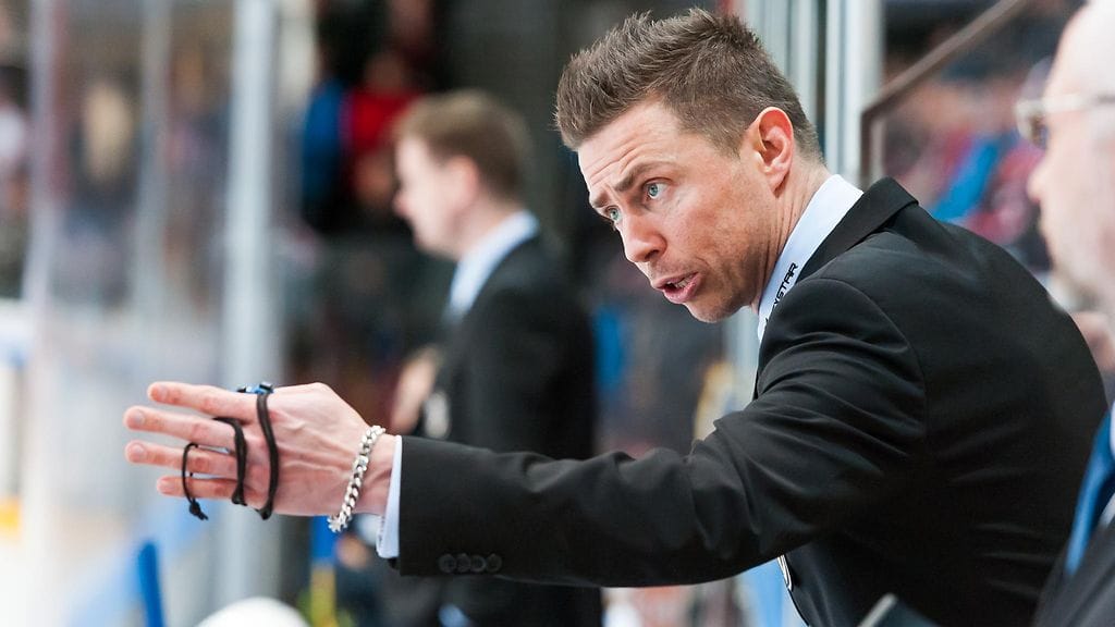 Blues-valmentaja Jyrki Aho (arkistokuva)