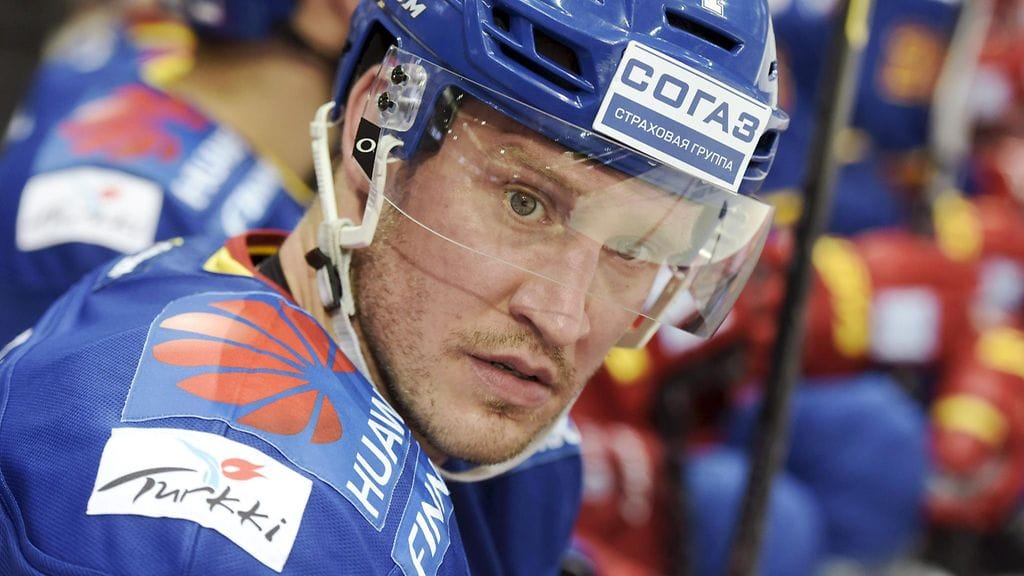 Ossi Väänänen pelasi tällä kaudella vain kuusi KHL-ottelua.