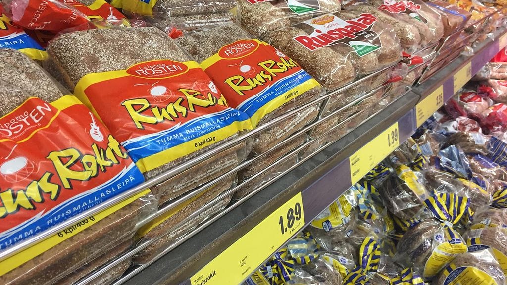 Suomessa myytävien leipien pakkausmerkinnöissä on suuria eroja.