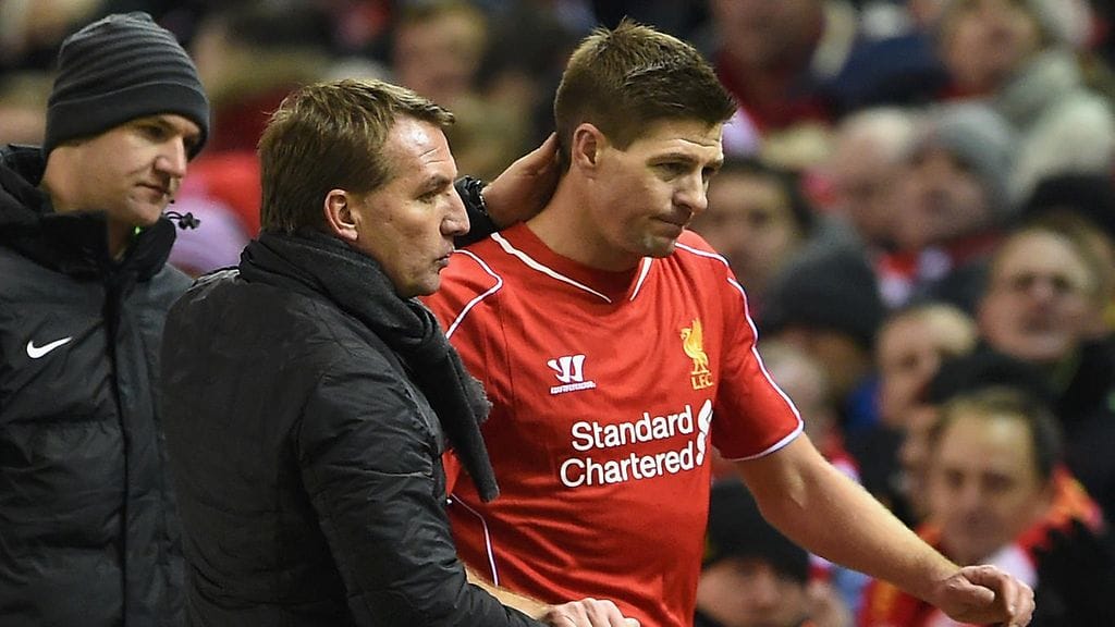 Brendan Rodgers, Steven Gerrard