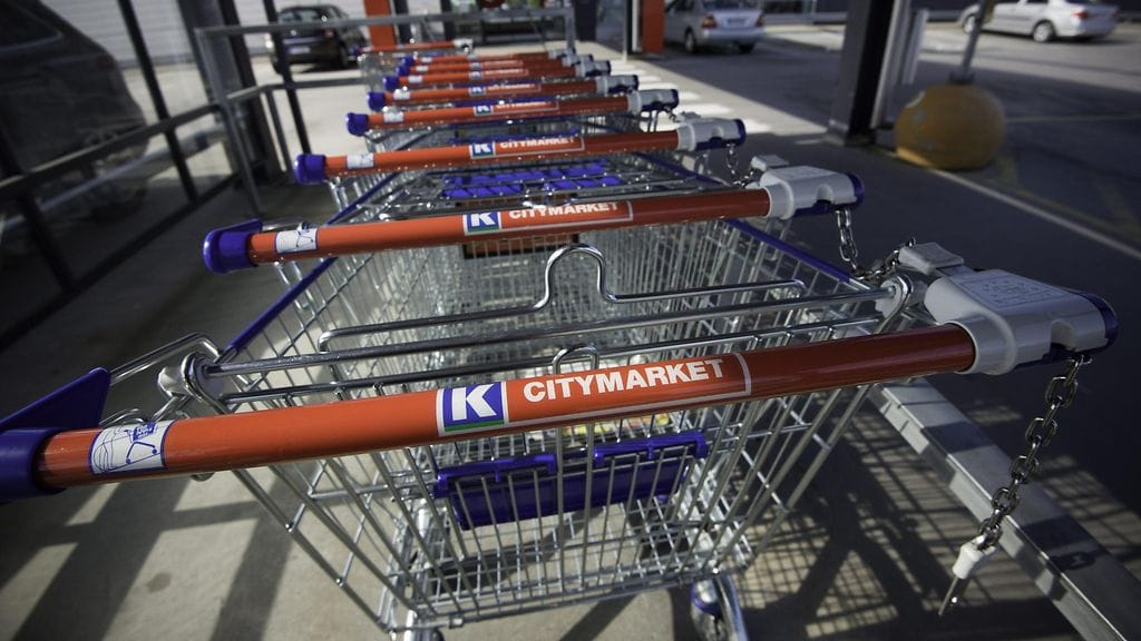 Joidenkin K-Citymarketien henkilöstö marssi tänään ulos kaupoista noin vartiksi.