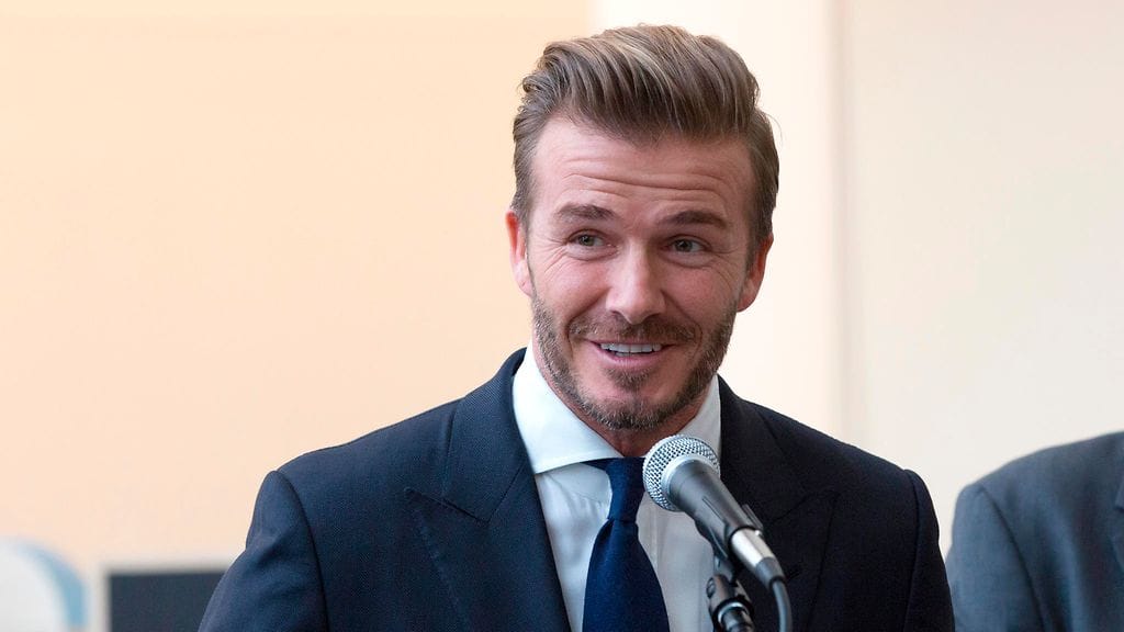 David Beckham New Yorkissa 25. syyskuuta 2015.