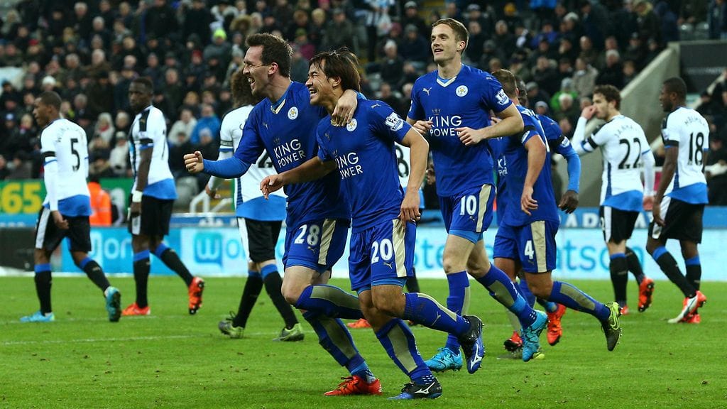 Leicester nousi Valioliigan kärkeen.