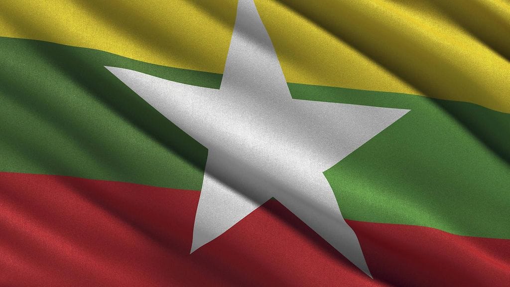 Myanmarin lippu.