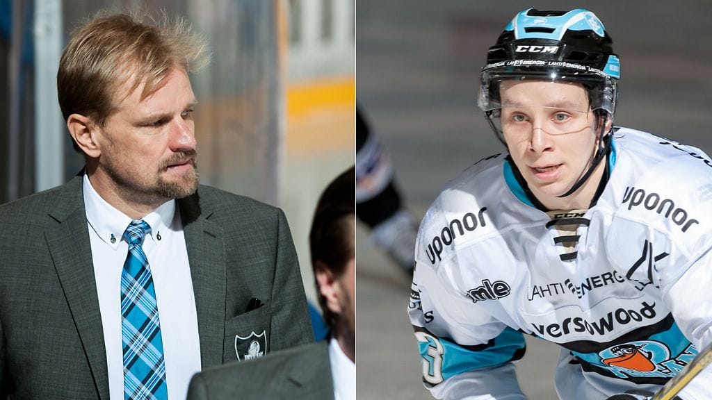 Petri Matikainen (vas.) ja Anrei Hakulinen.