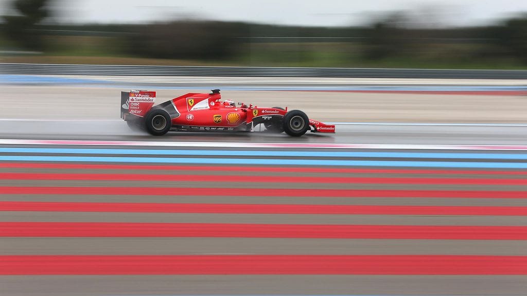 Kimi Räikkönen Paul Ricard 25.1.2016
