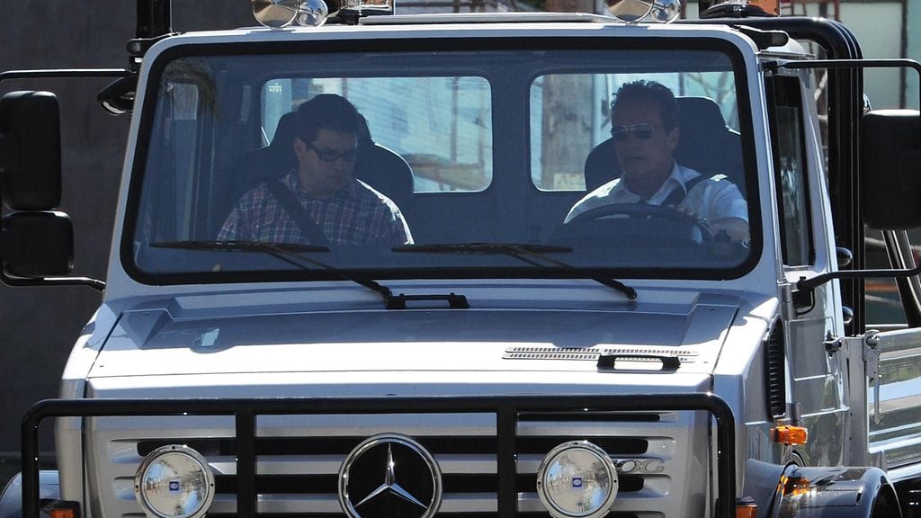 Arnold Schwarzenegger Unimog Mercedes Benz