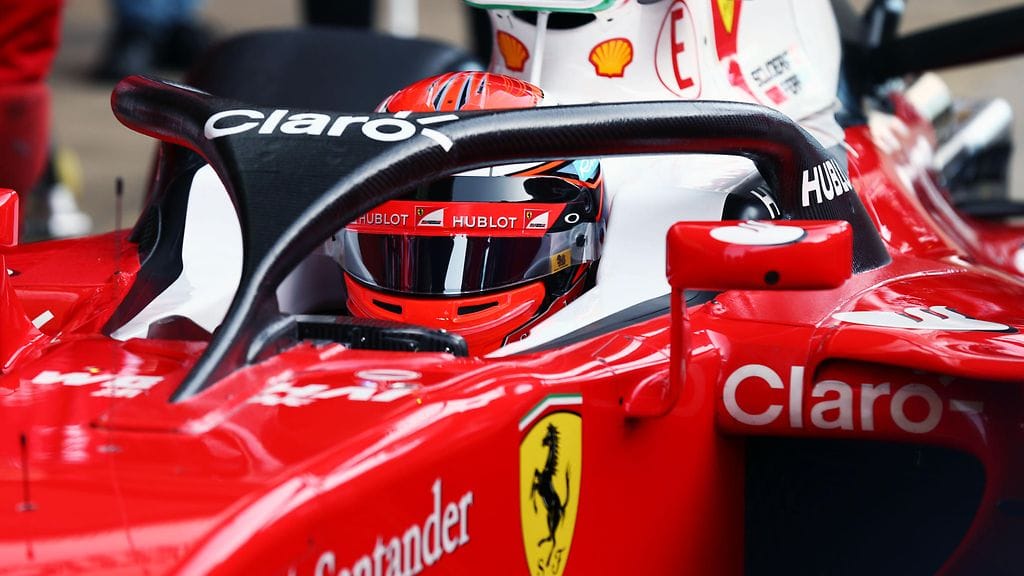 Kimi Räikkönen ja halo (2)