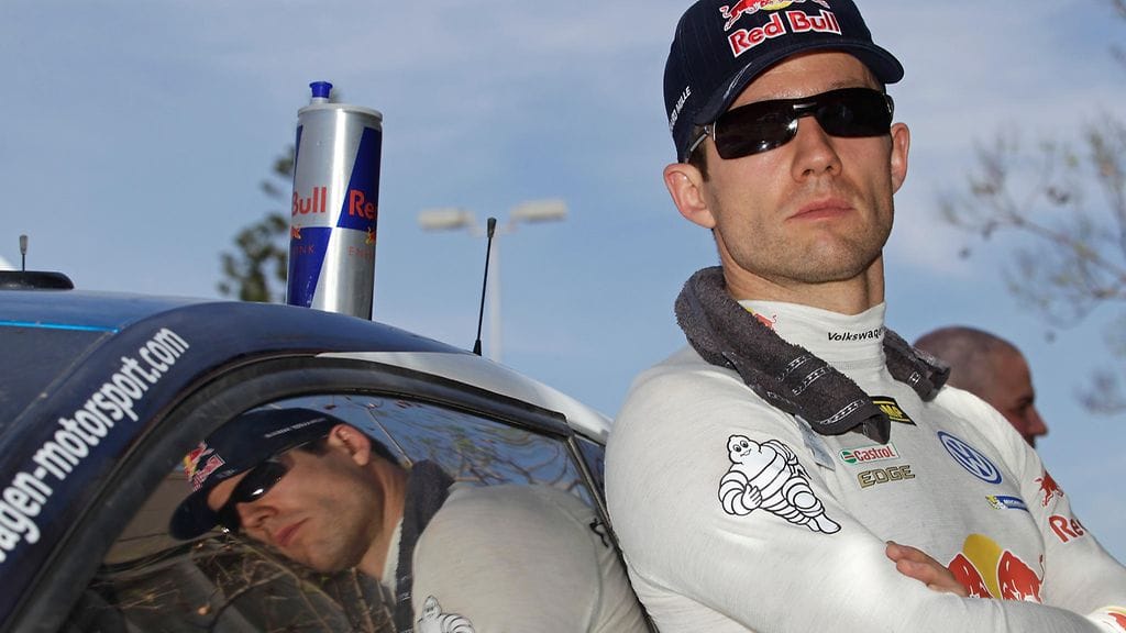 Sebastien Ogier on kilpailussa toisena reilun minuutin päässä Jari-Matti Latvalasta ennen viimeistä erikoiskoetta.