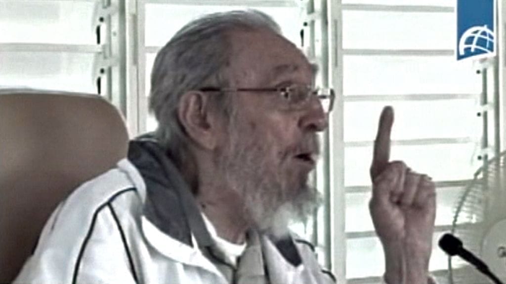 Fidel Castro yllättäen julkisuuteen huhtikuu 2016