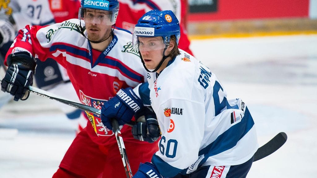 Markus Granlund debytoi Leijonissa.