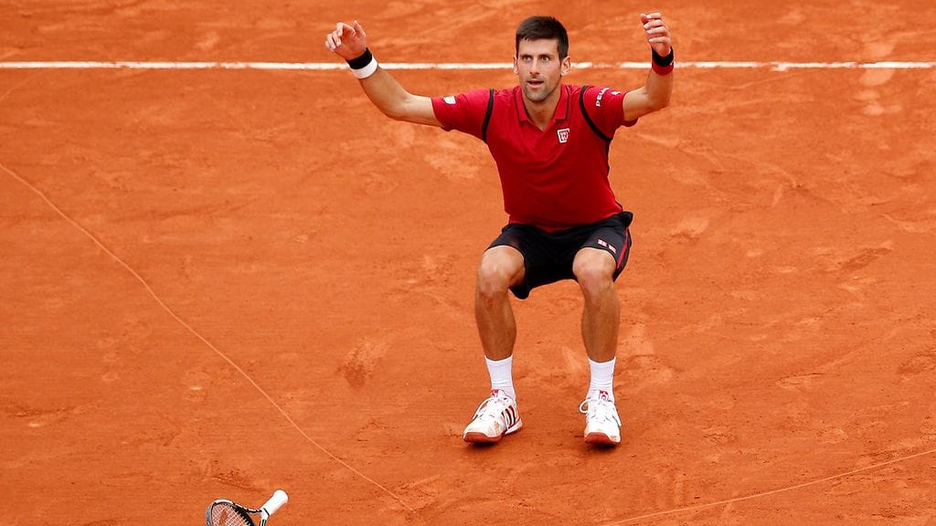 Novak Djokovic on voittanut nyt kaikki neljä grand slam -turnausta.