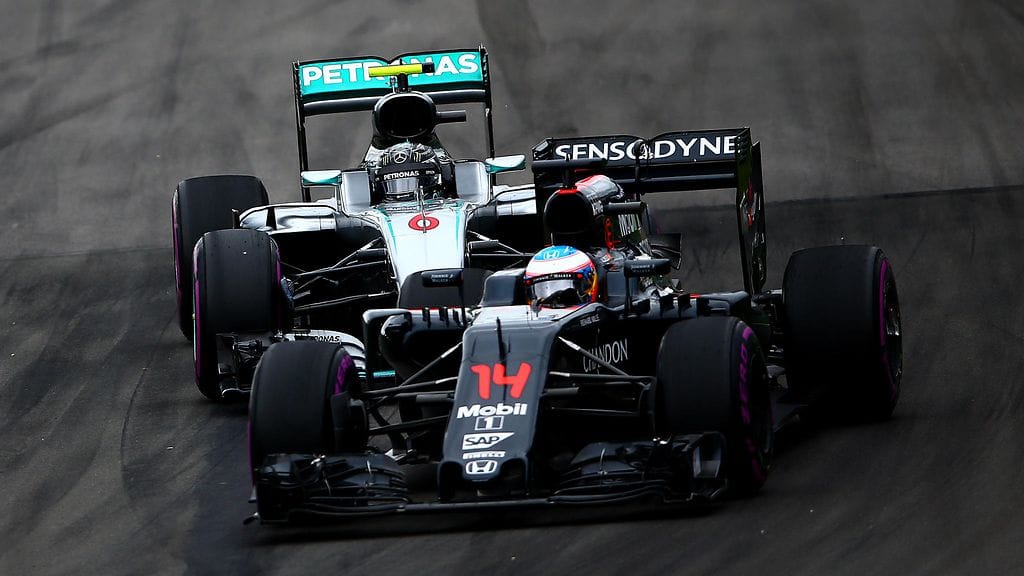 Fernando Alonso ja Nico Rosberg