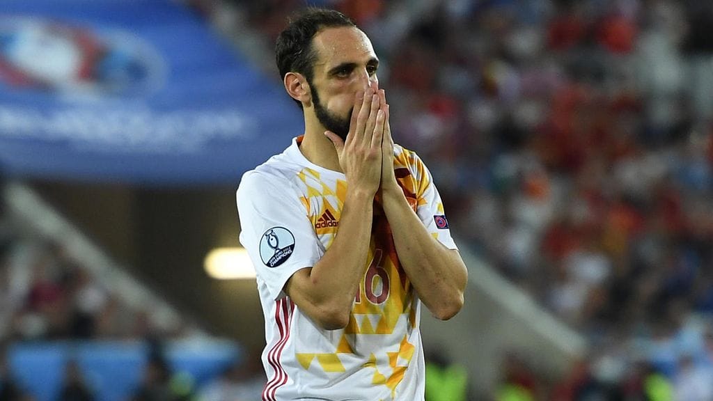 Myös Juanfran sen tietää: Espanjan taival vaikeutui huomattavasti.