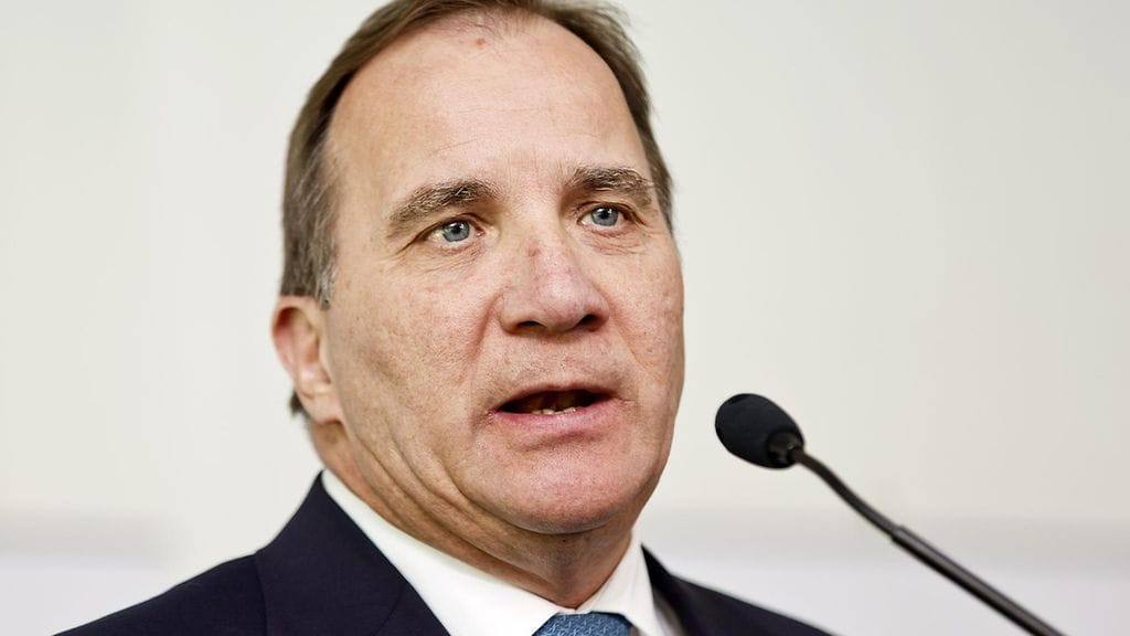 Ruotsin pääministeri Stefan Löfven.