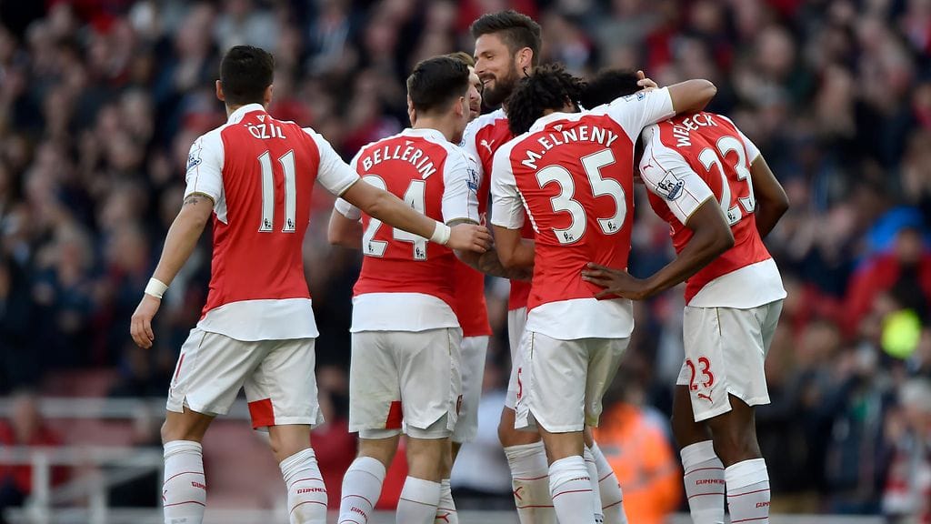 Arsenal sijoittui viime kaudella toiseksi Englannin Valioliigassa.