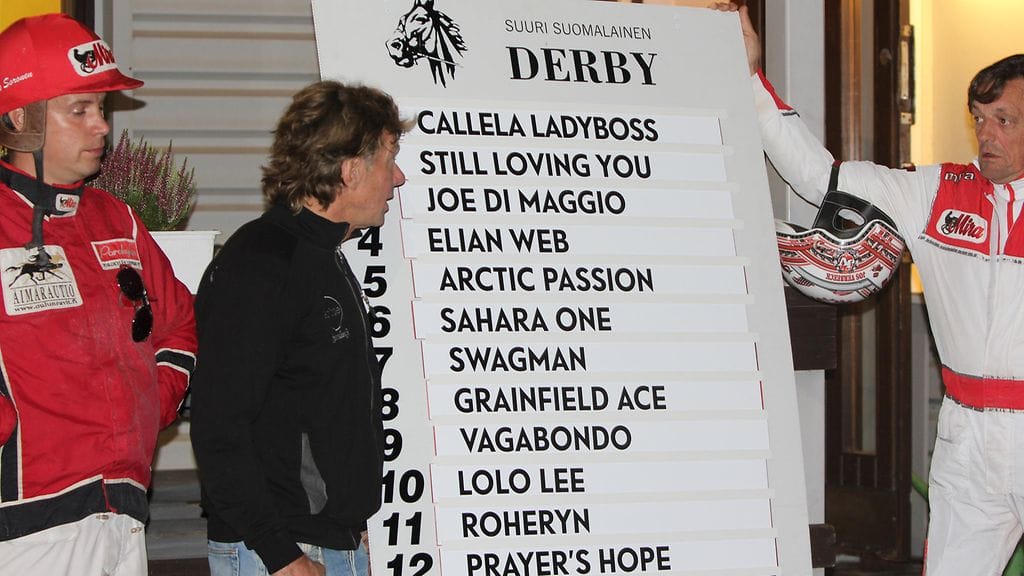 Derbyn lähtöradat valittiin Vermossa karsintalähtöjen jälkeen.