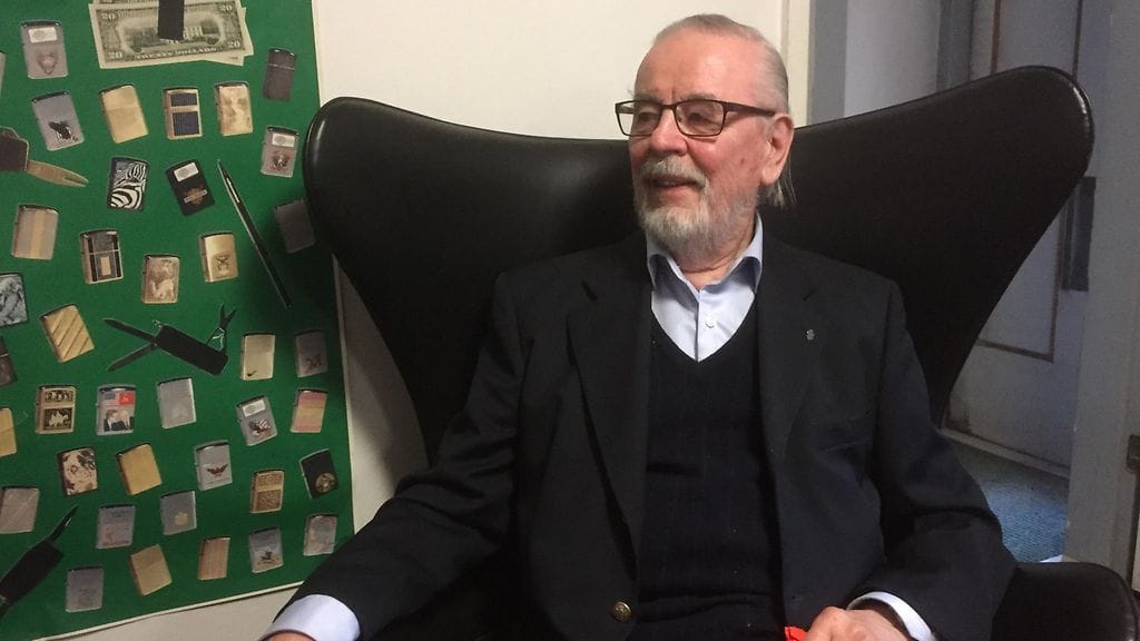 Veikko Jerkku aloitti firmansa juoksupoikana jo 1930-luvulla.