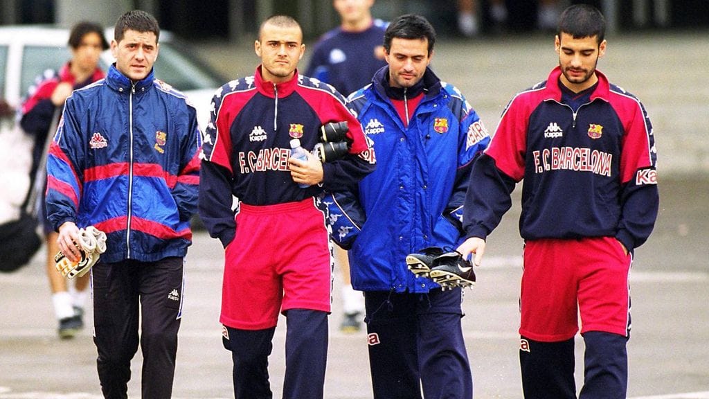 Guardiola Mourinho way back