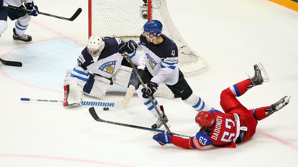 Suomi voitti Venäjän kevään MM-kisoissa.