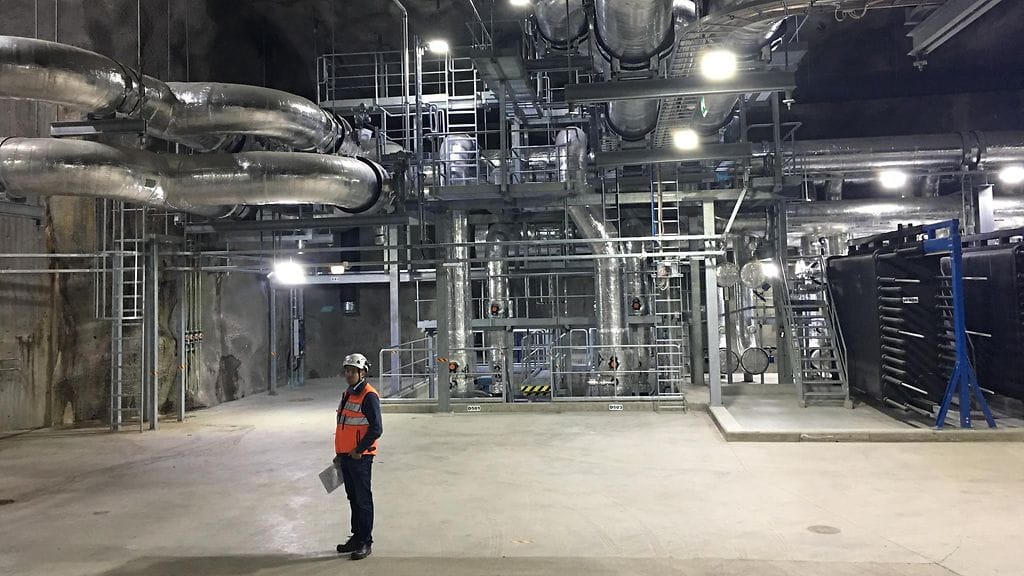 Katri Valan lämpöpumppulaitos