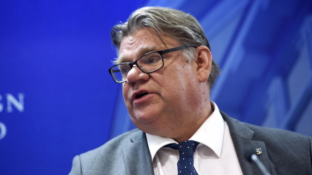 Ulkoministeri Timo Soini.
