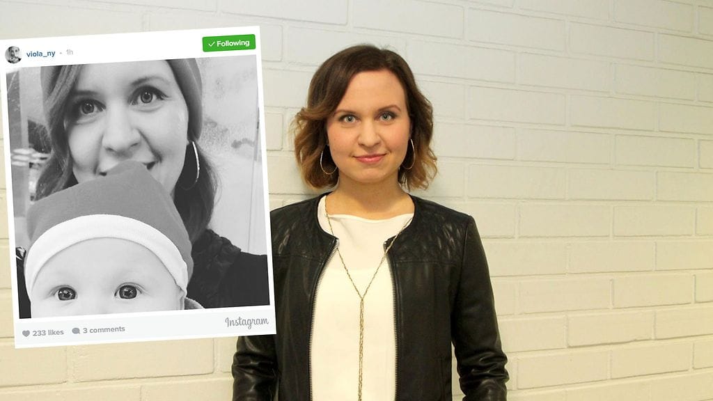 Viola ja hänen aviomiehensä Esan poikavauva syntyi kesäkuussa.