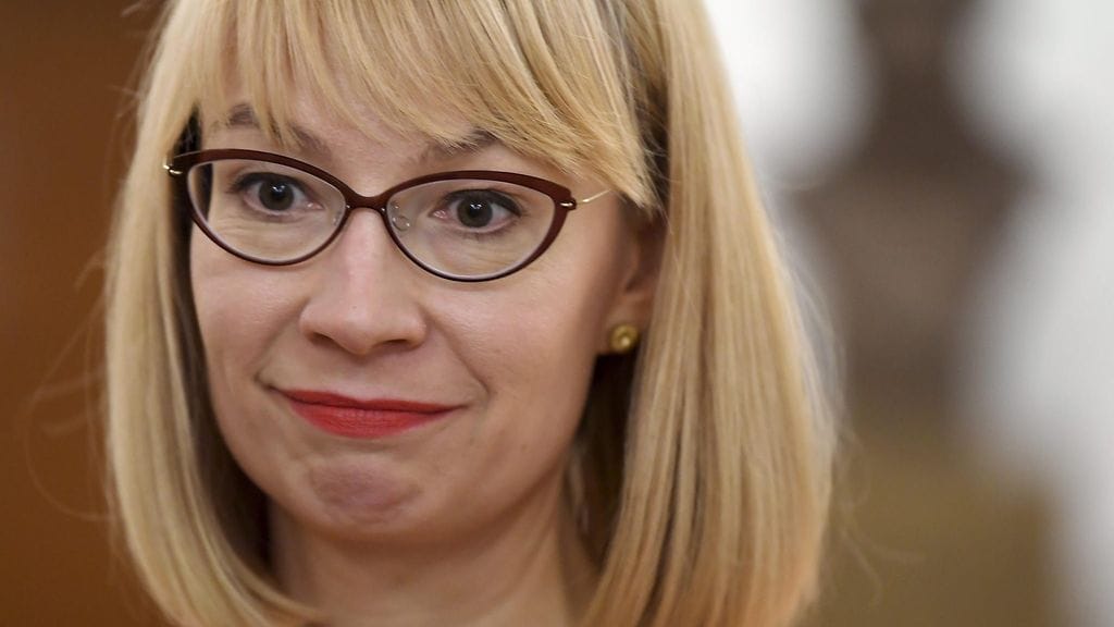 Tytti Tuppurainen arkistokuvassa.