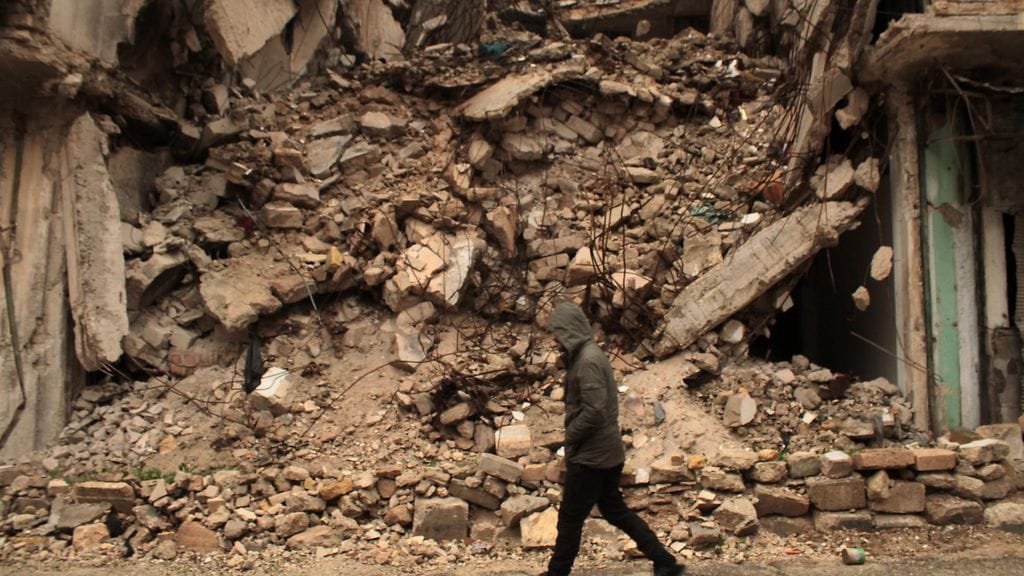 Turkin valtiollinen uutistoimisto Anadolu kertoi eilen Venäjän ja Turkin sopineen tulitauosta koko Syyriassa, mutta kumpiakaan maista ei ole vahvistanut tietoa. Arkistokuva Alepposta.