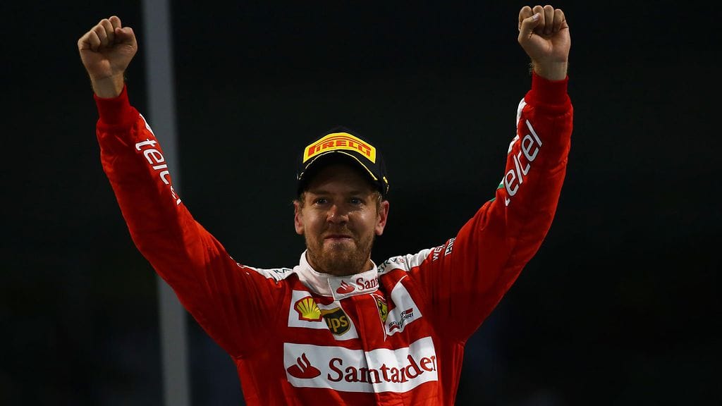Sebastian Vettel ei saavuttanut kuluneella kaudella ainuttakaan GP-voittoa.